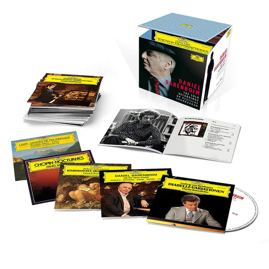 Daniel Barenboim - The Solo Recordings on Deutsche Grammophon [New CD Box Set]